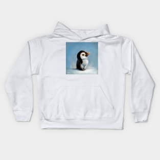 Serious Penguin Kids Hoodie